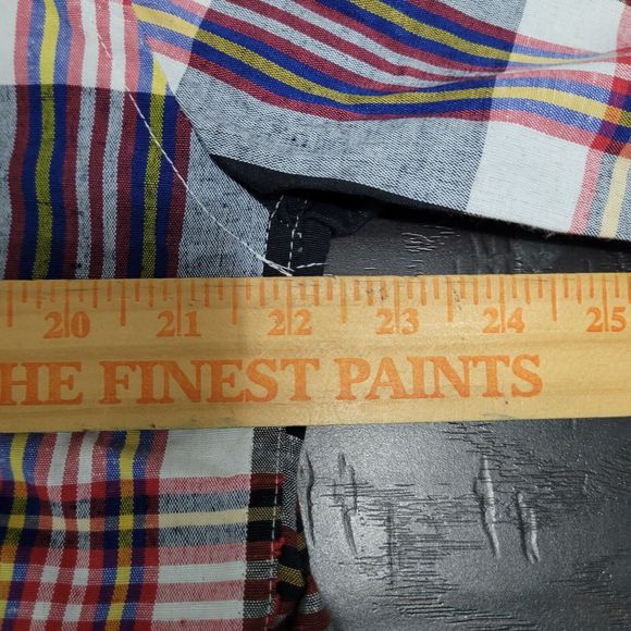 NWT Living Concepts Shirt Mens L Plaid Long Sleeve Button Up Academia Sh… - Picture 5 of 11